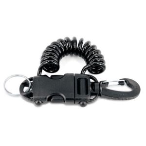 Smart Coil Extendable Clip - Standard with 40mm Carabiner
