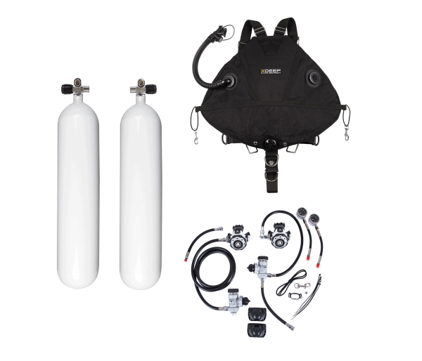 Deluxe Sidemount Diving Package