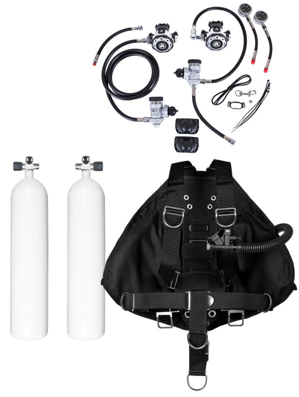 Deluxe Sidemount Diving Package